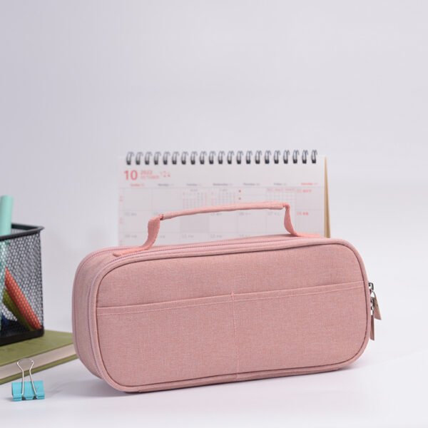 Custom Large Capacity Pencil Case | Multi-Layer Stationery Organizer Bag