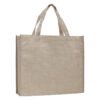 trv-04-04 Custom Cotton Linen Tote Bag | Eco-Friendly Structured Shopper
